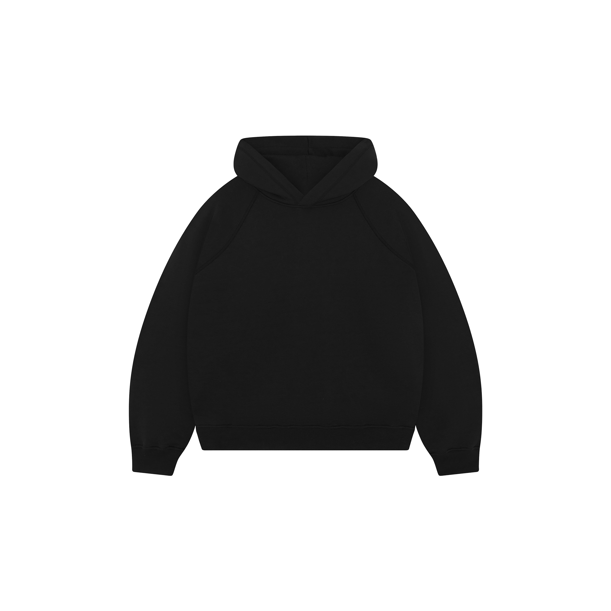 EVERYDAY JET BLACK HOODIE
