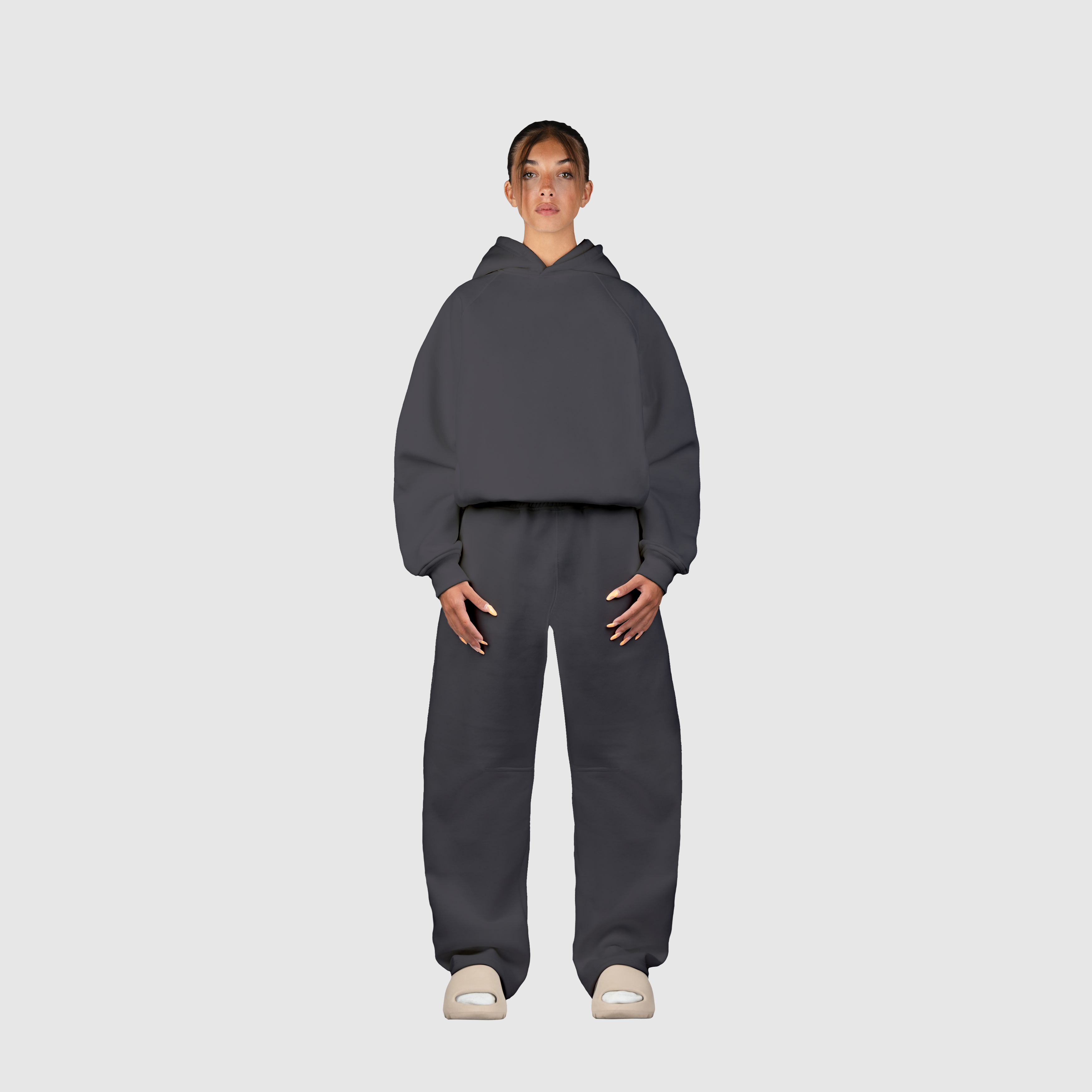 EVERYDAY ANTHRACITE HOODIE